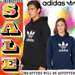 🔴🆕adidas Trefoil Fleece Hoodie